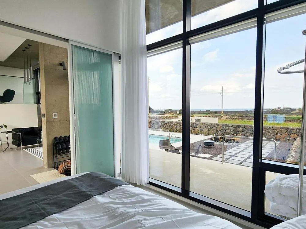 Window Lounge Poolvilla Jeju South Korea